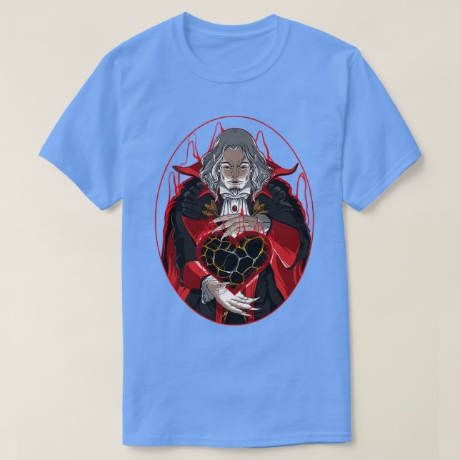 Camiseta Un corazón de oscuridad (Diseño del anverso)