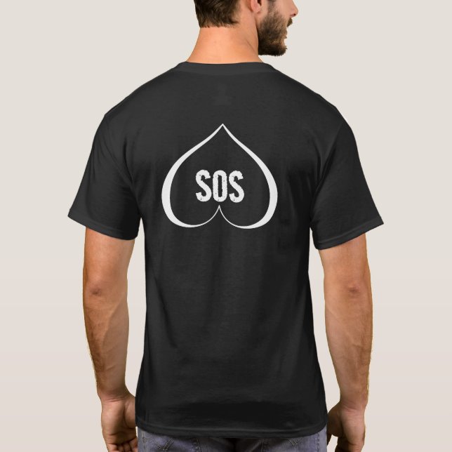CAMISETA UN CORAZÓN EN EL SOS DE LA AVERÍA (Reverso)