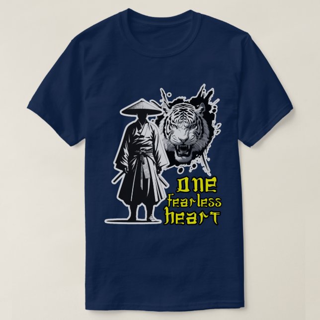 Camiseta Un Corazón Intrépido (Diseño del anverso)