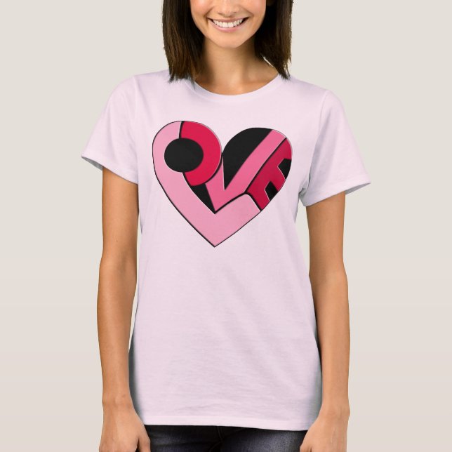 Camiseta Un corazón lleno de amor (Anverso)