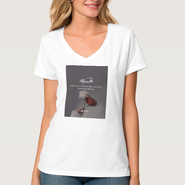 Camiseta Un corazón lleno de gratitud (Anverso)