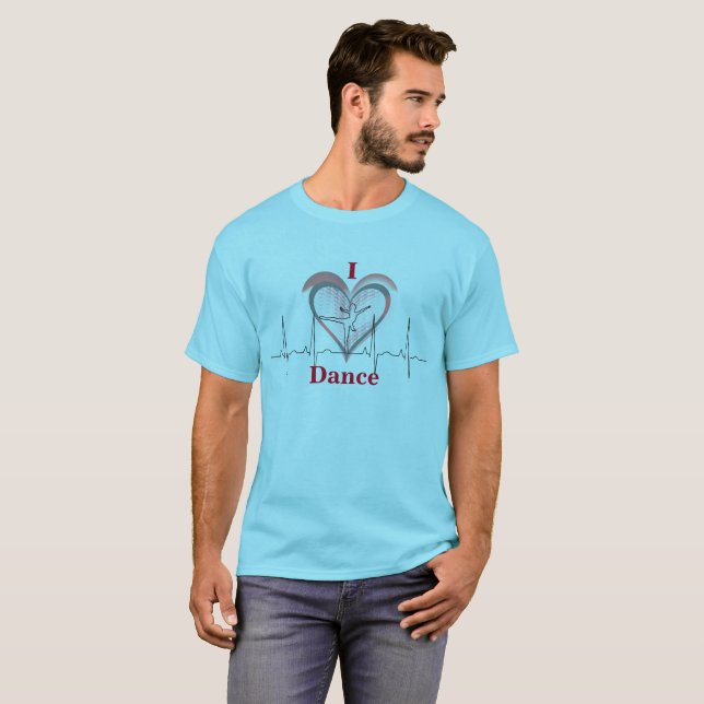 Camiseta Un corazón para el baile (Anverso completo)