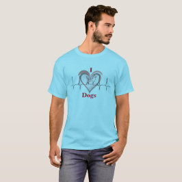 Camiseta Un corazón para los perros