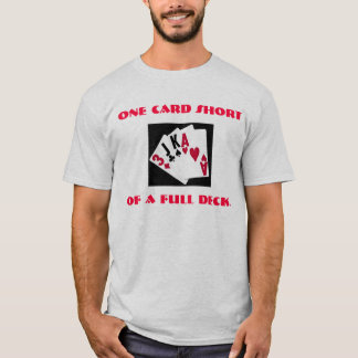 Camiseta Un cortocircuito de la tarjeta de una cubierta