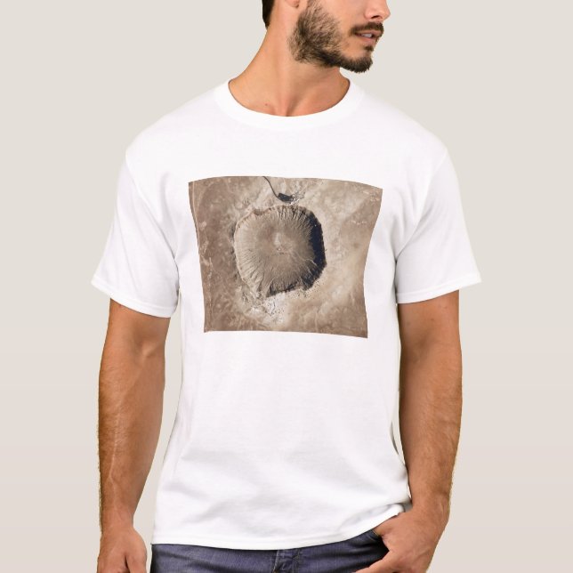 Camiseta Un cráter de impacto meteorológico (Anverso)
