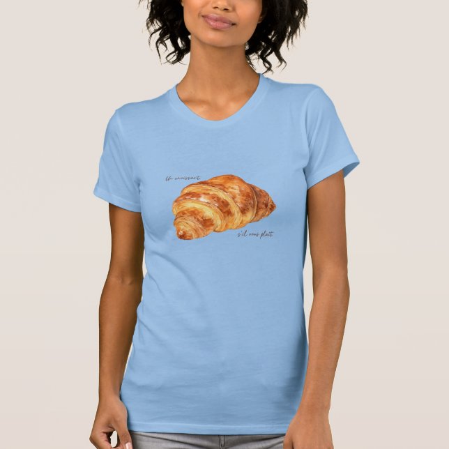 Camiseta Un Croissant (Anverso)