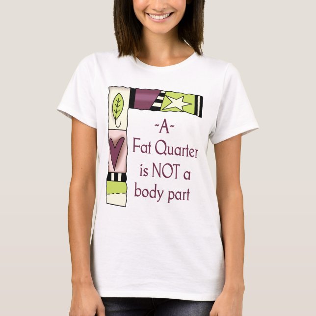Camiseta Un cuarto de grasa (Anverso)