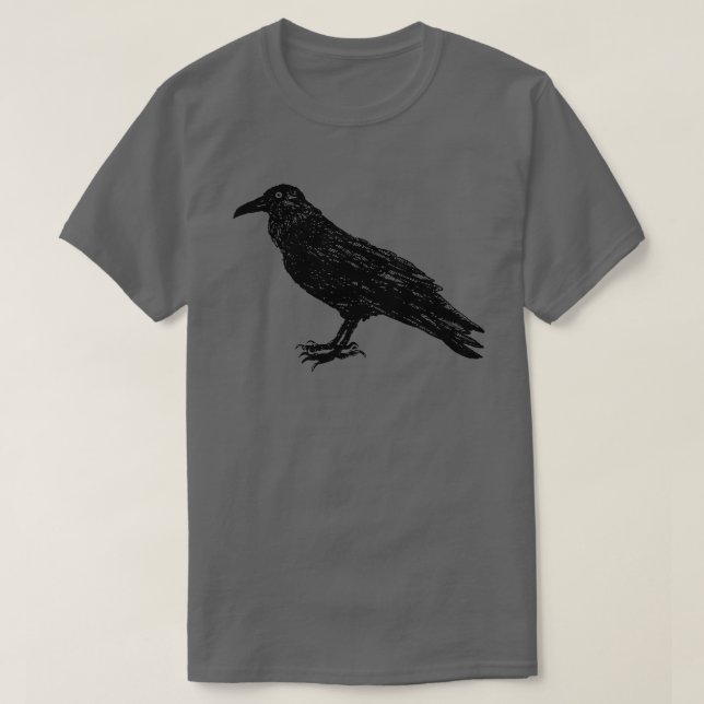 Camiseta Un cuervo (Diseño del anverso)