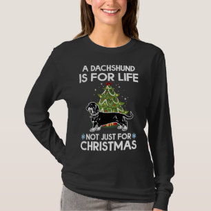 Camiseta Un Dachshund Es Para La Vida No Sólo Para El Dac D