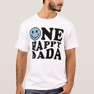 Camiseta Un Dada Feliz   Día de cumpleaños de una familia
