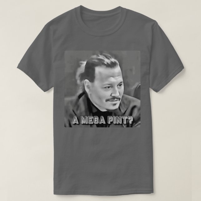 Camiseta Un Depp de Mega Pint (Diseño del anverso)