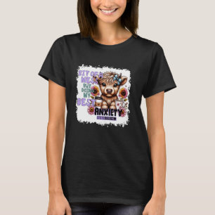 Camiseta Un Desorden Pero Haciendo Lo Mejor Ansiedad Tierra