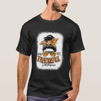 Camiseta Un desordenado y agradecido bibliotecario cae en A