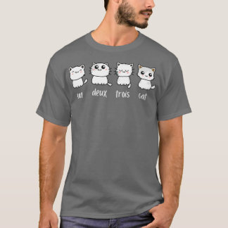 Camiseta Un Deux Trois Cat Essential TShirt