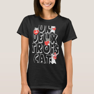 Camiseta Un Deux Trois Cat Vintage