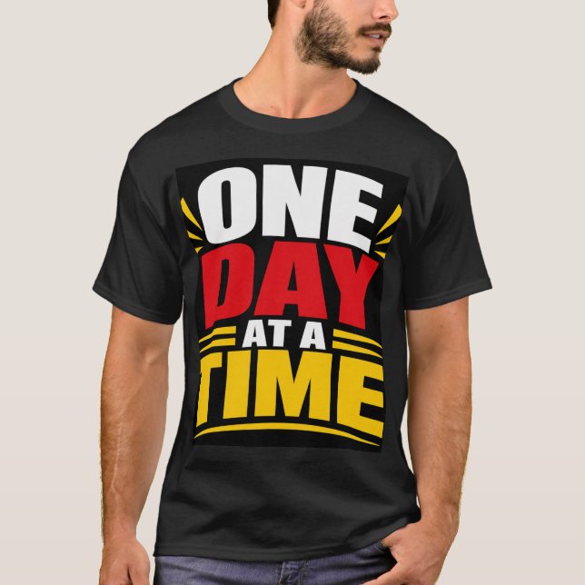 Camiseta Un Día a la Vez (Anverso)