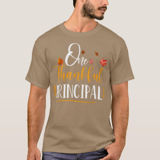 Camiseta Un Día De Acción De Gracias Al Director De La Escu