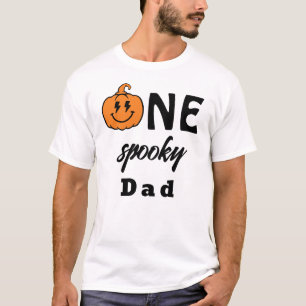 Camiseta Un Día de Brujas para un Papá Espeluznante que Coi