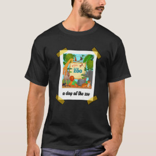 Camiseta Un día en el zoológico Animal Lover Zoo
