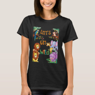 Camiseta Un día en el zoológico vamos a conseguir Safari Sa