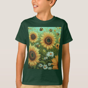 Camiseta Un día en la vida de una abeja ocupada.