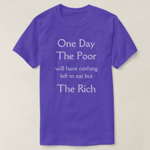 Camiseta un día los pobres