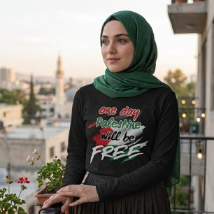 Camiseta Un día Palestina será LIBRE