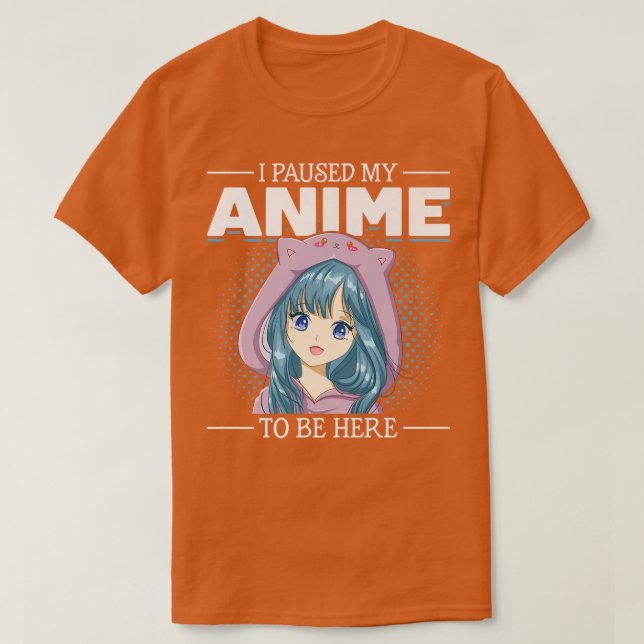 Camiseta Un día sin Anime (Diseño del anverso)