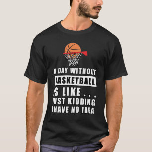 Camiseta Un día sin Baloncesto es como..