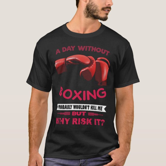 Camiseta Un día sin boxeo (Anverso)