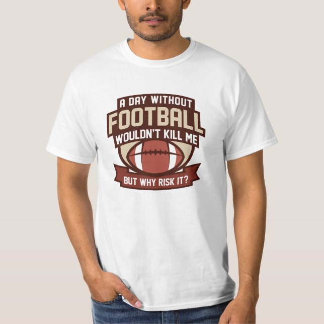 Camiseta Un día sin fútbol (Anverso)
