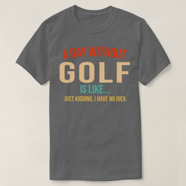 CAMISETA UN DÍA SIN GOLF 1 (Diseño del anverso)