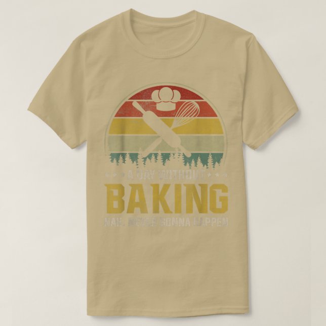 Camiseta Un día sin hacer pan es como divertido (Diseño del anverso)