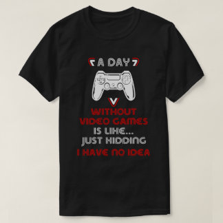 Camiseta Un día sin videojuegos