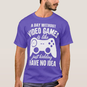 Camiseta Un día sin videojuegos1