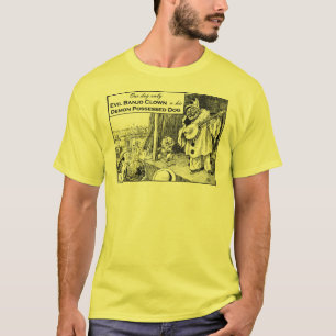 Camiseta Un día solamente: Payaso malvado del banjo