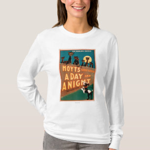 Camiseta "Un día y gatos y perros de una noche" musicales