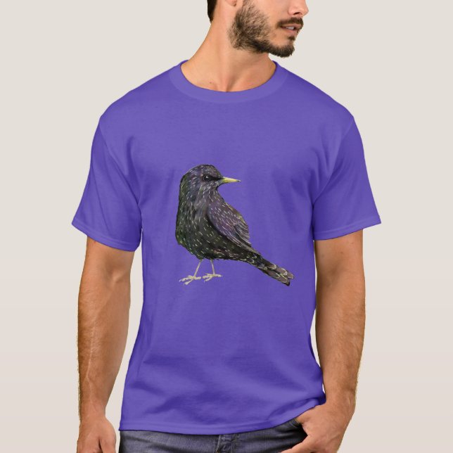 Camiseta Un dibujo acuarela de una estrella (Anverso)