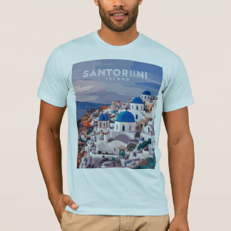 Camiseta Un diluvio visual del encanto griego