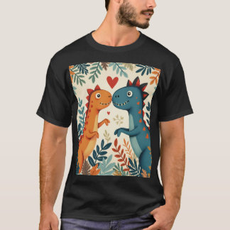 Camiseta un dinosaurio amante