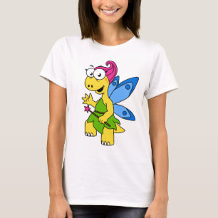 Camiseta Un dinosaurio de Fairysaur Personalizado.