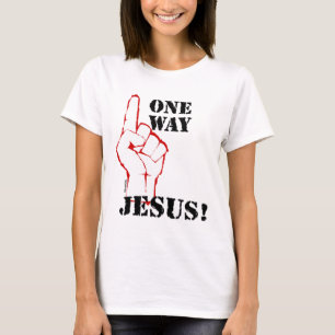 Camiseta Un diseño cristiano del regalo de Jesús de la