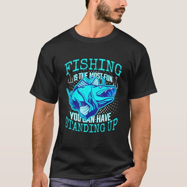 Camiseta Un diseño de pesca para peces (Anverso)
