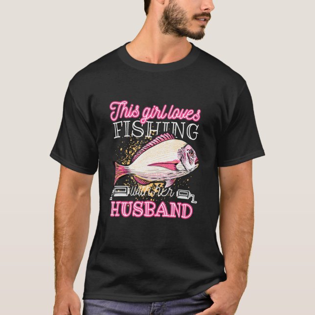 Camiseta Un diseño de pesca para peces 1 (Anverso)