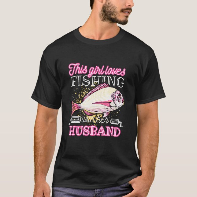 Camiseta Un diseño de pesca para peces 1 (Anverso)