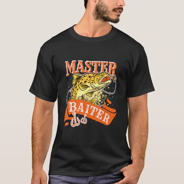 Camiseta Un diseño de pesca para peces 2 (Anverso)