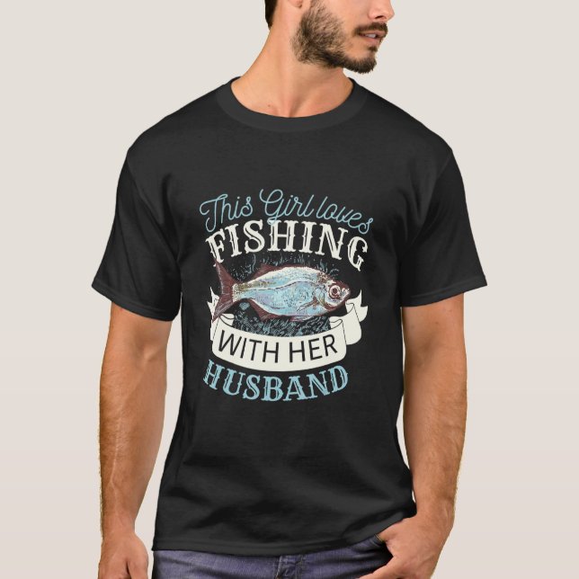 Camiseta Un diseño de pesca para peces 4 (Anverso)