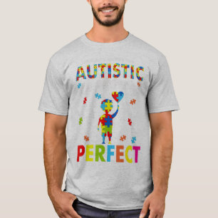 Camiseta Un divertido autismo cita "La sociedad dice que so