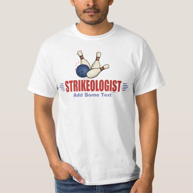 Camiseta Un divertido boliche (Anverso)