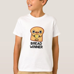 Camiseta Un divertido bollo de comida para ganadores de pan